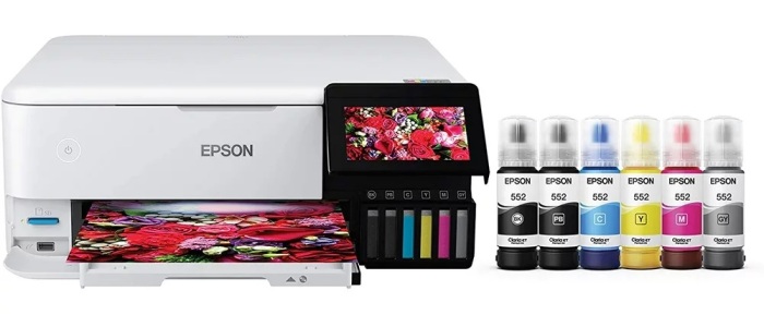 Epson EcoTank Photo ET-8500 Printer - Print Technology and Resolution