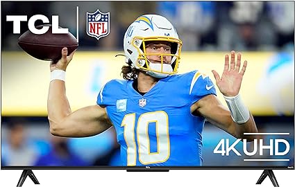 TCL 43-Inch Class S4 4K LED Smart TV with Roku TV